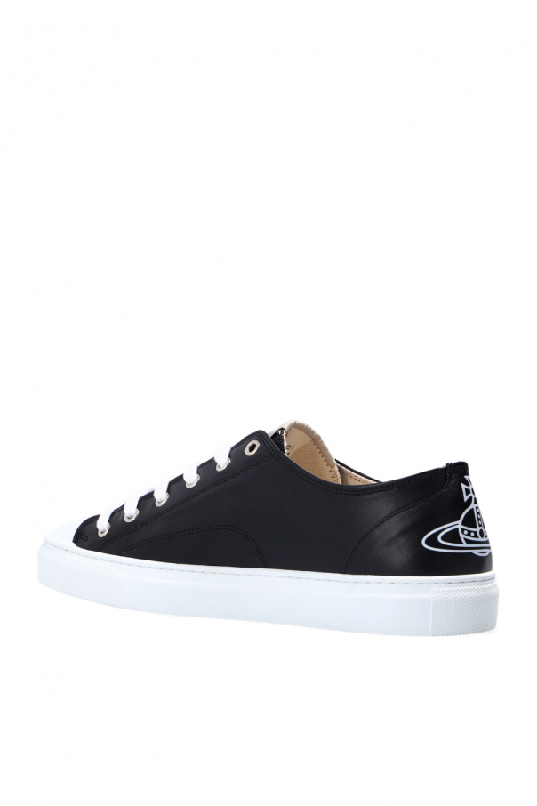 スニーカー VIVIENNE WESTWOOD LEATHER SNEAKER WITH LOGO Vivienne Westwood Leather Sneakers | Black | FARFETCH